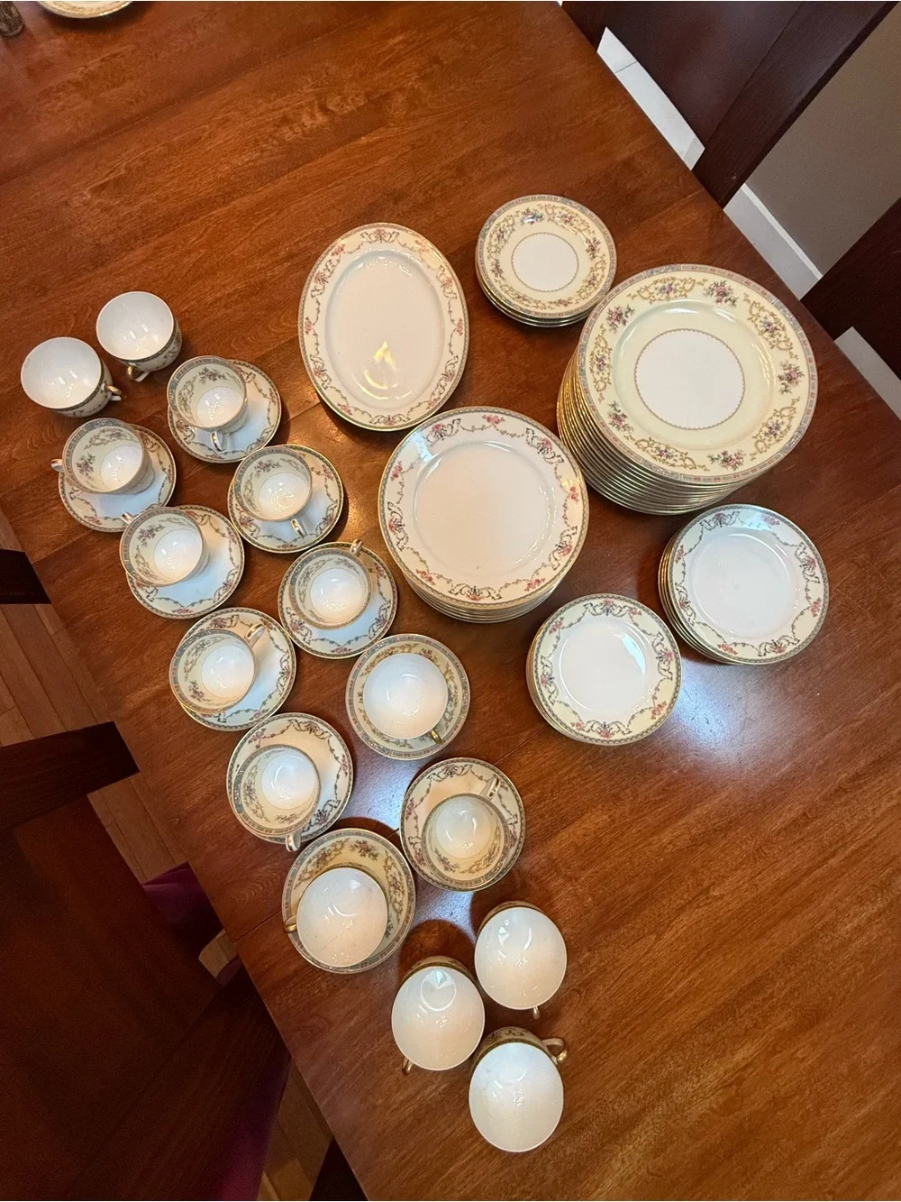 RARE FINE CHINA SET – Vintage Noritake Colby – Made in Japan – Excellent